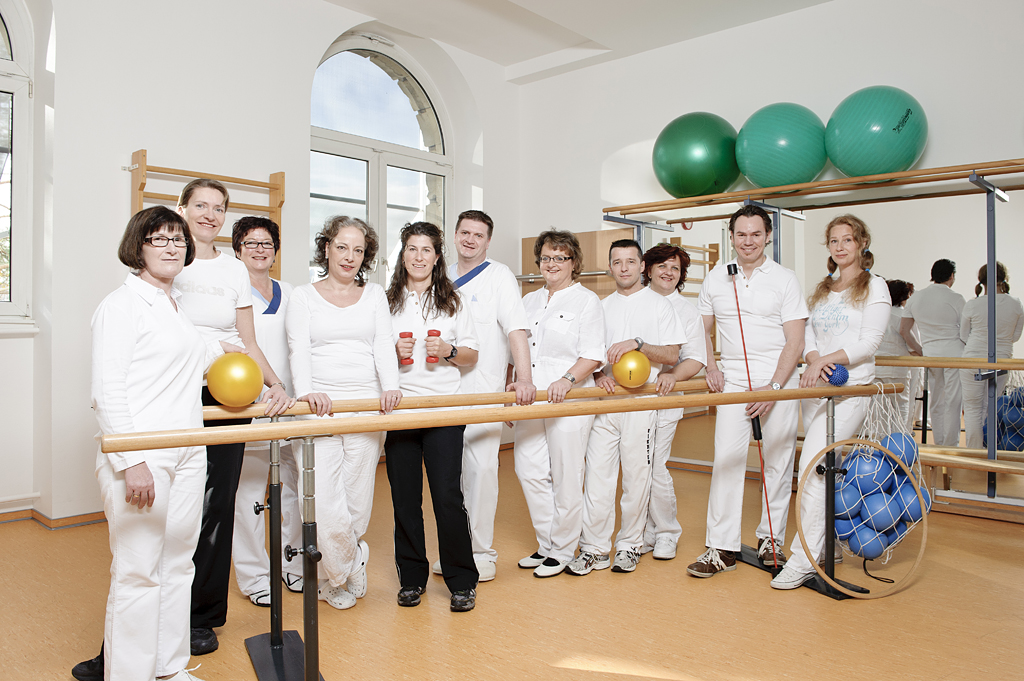 Das Team der Physiotherapie
