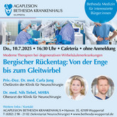 Anzeige zur Veranstaltung "Bergischer Rückentag: Von der Enge bis zum Gleitwirbel