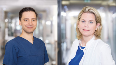 Informieren zum Thema Normaldruckhydrozephalus: Priv.-Doz. Dr. med. Carla Jung, Chefärztin der Klinik für Neurochirurgie, und Oberazt Dr. med. Johannes Knipps
