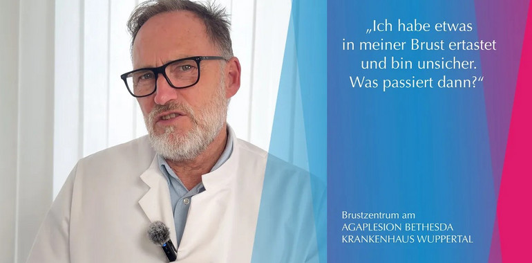 „Ich habe etwas in meiner Brust ertastet und bin unsicher. Was passiert dann?“