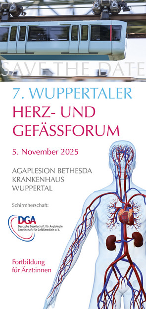 Programmflyer 7 Wuppertaler Herz und Gefäßforum