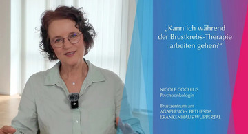 Arbeiten mit Brustkrebs