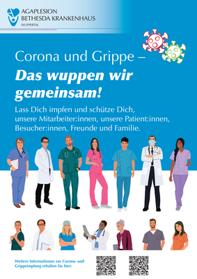 Corona und Grippe - Impfkampagne